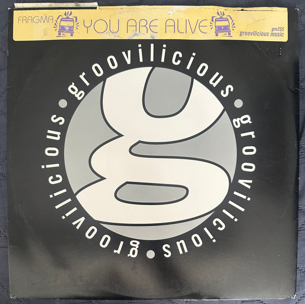 Fragma - YOU ARE ALIVE 12" Single  LP vinyl 2001 - Used