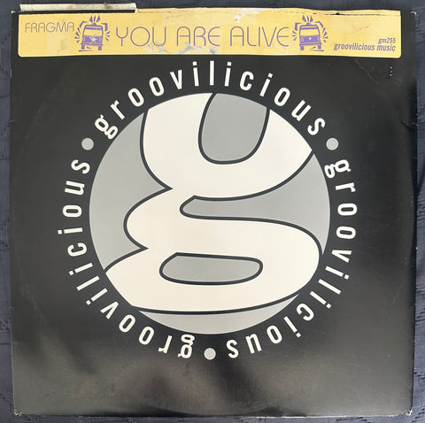 Fragma - YOU ARE ALIVE 12" Single  LP vinyl 2001 - Used