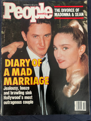 Madonna / Sean Penn - People magazine 1987