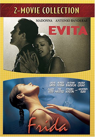 EVITA & Frida (2-movie collection) 2DVD set - Used
