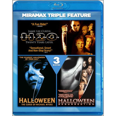 Halloween - TRIPLE FEATURE Blu-ray - NEW