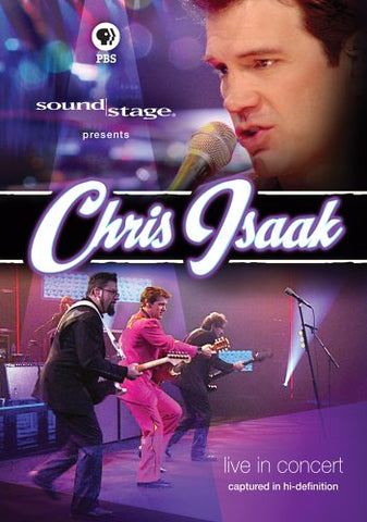 Chris Isaak Live in concert DVD - Used