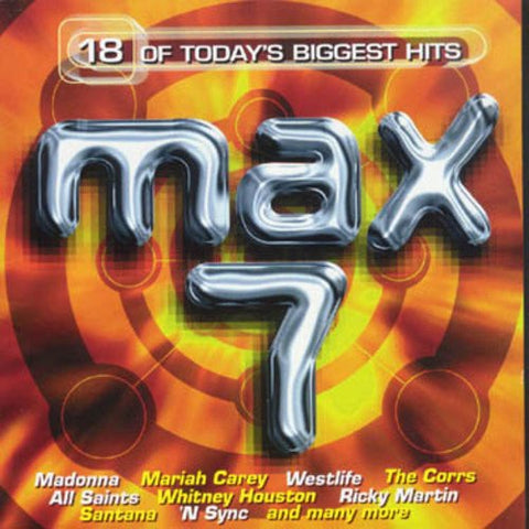 MAX 7 (Various) ft: MADONNA remix  (Import CD) Used