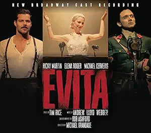 EVITA - New Broadway Recording (Ricky Martin) 2CD - Used
