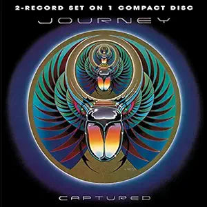 Journey - Captured 2-Record LIVE set on 1 CD - Used