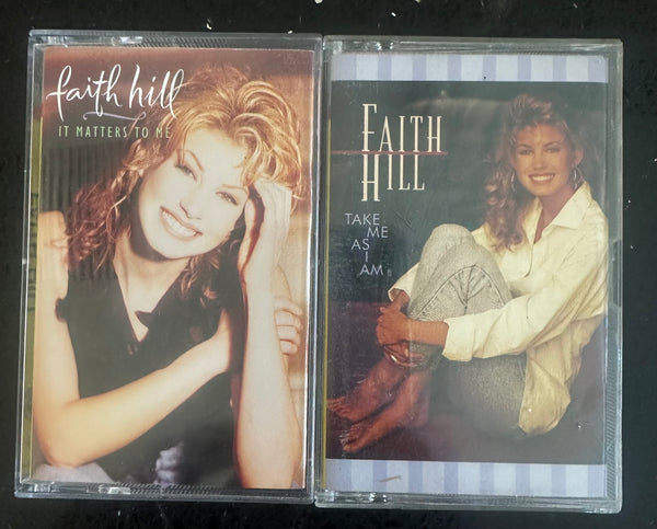 Faith Hill  2 cassette tapes - Used