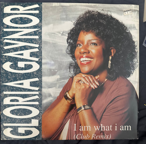 Gloria Gaynor, I am what I am club mixes 1990 12" Single LP Vinyl - Import - Used