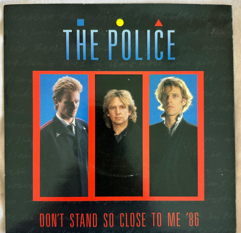 The police -Don’t Stand Another Chance 45 record vinyl used