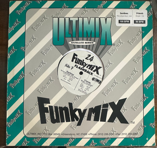 Ultimix Funky Mix 12" Promo single LP Vinyl- Use d