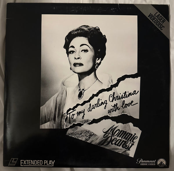 Mommie Dearest Laserdisc - Used