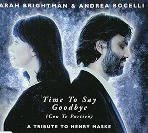 Sarah Brightman / Andrea Bocelli --  Time To Say Goodbye (Import CD single) Used