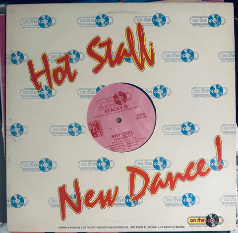 Stacey Q - Shy Girl 12" single '85 LP vinyl - -Used