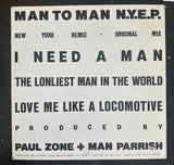 Man 2 Man N.Y.E.P. 12" LP Vinyl - Used