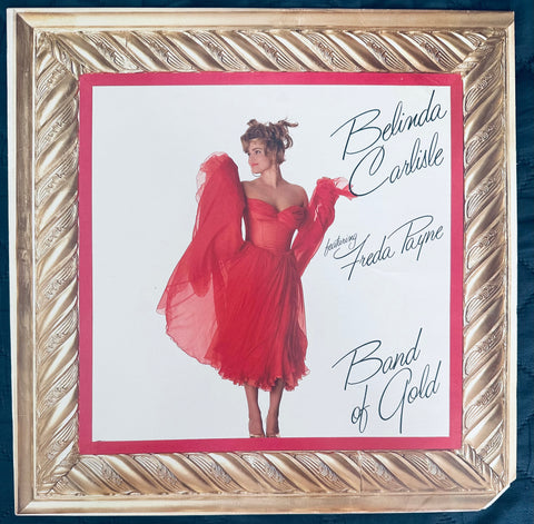 Belinda Carlisle band of Gold 12 inch single gold translucent vinyl promo used 1986