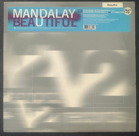 Mandalay - Beautiful 12" single LP vinyl used