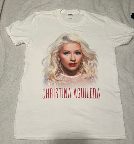 Christina Aguilera official promotional T-shirt (MED)