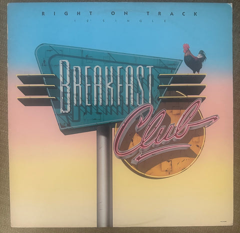 Breakfast Club - Right On Track -87 LP 12" Vinyl - Used