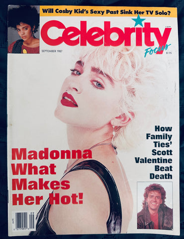 Madonna Celebrity Magazine 1987