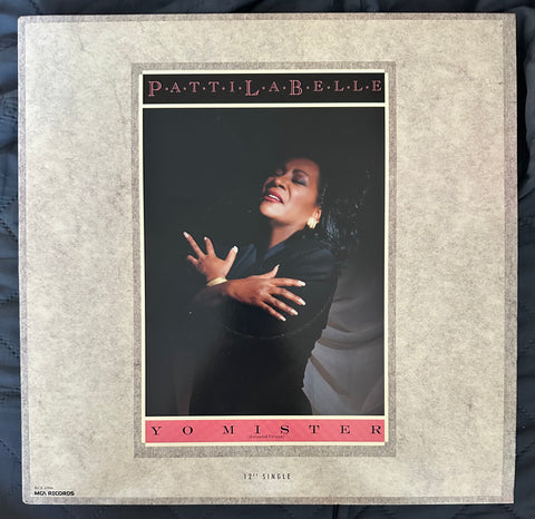 Patti LaBelle - Yo Mister 12" single LP Vinyl- Used