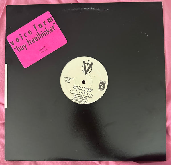 Voice Farm - Hey Freethinker 12" Single LP Vinyl - used