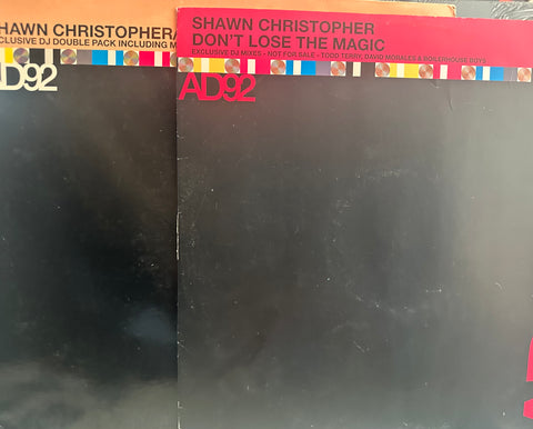 Shawn Christopher - Don’t lose the magic - 2 x vinyl 12” LP singles