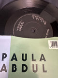 Paula Abdul - straight up / cold hearted Import 45 vinyl record
