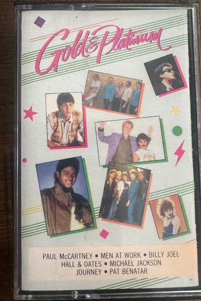 Gold & Platinum 80s cassette various artist - used