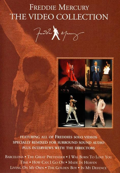 Freddie Mercury The Video Collection DVD - Used