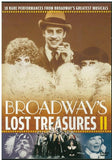 Broadways Lost Treasures volume two DVD Used