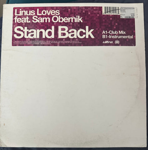 Linus loves  - Stand Back 12" Single LP Vinyl - Used