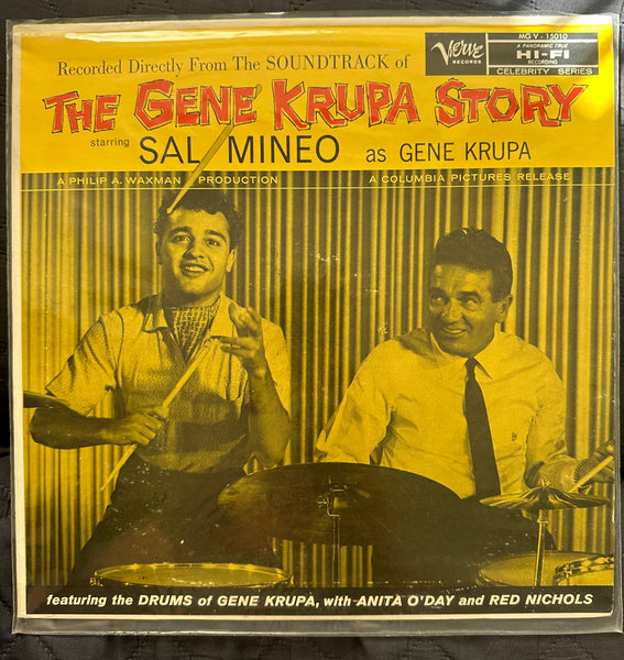 Sal Mineo in The Gene Krupa Story LP vinyl used