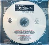 MADONNA - Paradise (not for me) / Runaway Lover - REMIX EP (DJ) CD Single