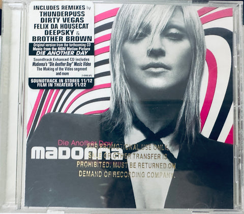 Madonna - Die Another Day (PROMO) US Maxi-single CD - Used