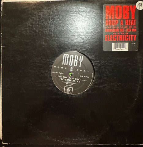 Moby - Drop A Beat 12” LP vinyl - Used