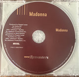 Madonna first album remastered plus bonus mixes new Warner logo