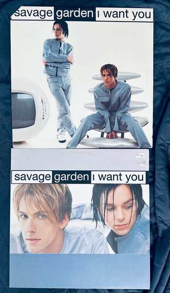 Savage Garden two original 12 inch singles, US and import