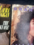 Laura Branigan Lot of original 80s 7" Records 45's -- Used