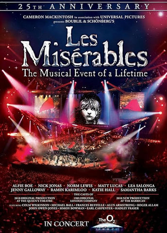 Les Misérables Musical Event LIVE DVD - New