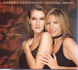 Barbra Streisand & Celine Dion - Tell Him (Import) CD single - Used