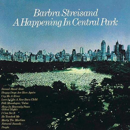 Barbra Streisand - A Happening In Central Park LIVE Concert  CD - Used