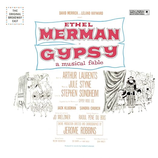 GYPSY - Ethel Merman - Original Broadway cast (remastered) CD - Used