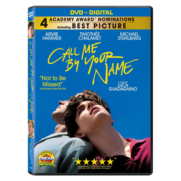 Call Me By Your Name DVD (LGBTQ+ Film) Used