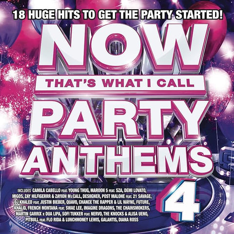NOW That's What I Call PARTY ANTHEMS  Vol. 4  CD - New