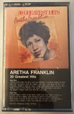 Aretha Franklin 30 Greatest Hits cassette tape