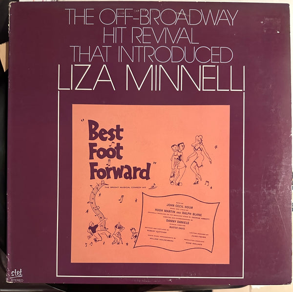 Liza Minnelli Broadway cast LP vinyl "Best Foot Forward" -- Used