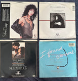 Cher - set of four 7” 45 records used