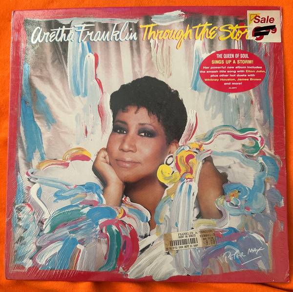 Aretha Franklin - Through the Storm original vinyl LP - Used