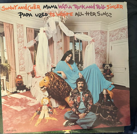 Sonny and Cher - momma was a rock & roll singer LP Vinyl - used