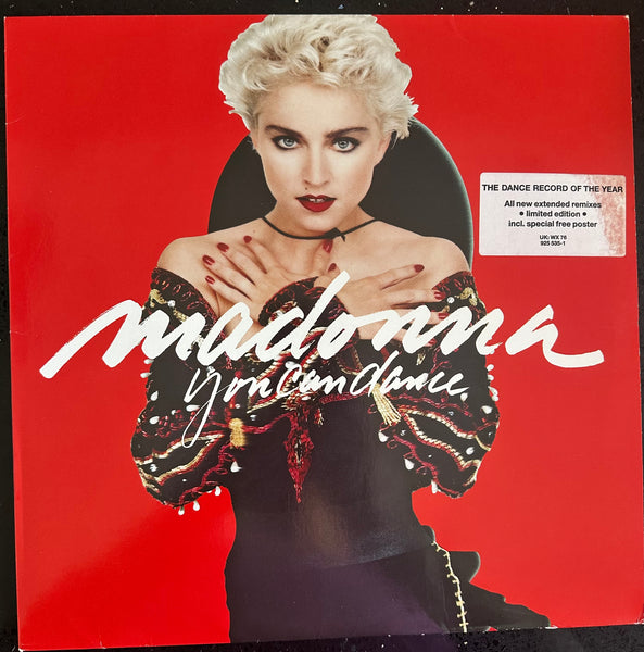 Madonna (Import) you can dance original LP  Europe Vinyl with poster!