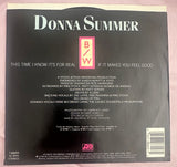 Donna Summer- This Time I Know It's For Real  7" 45 record vinyl - used